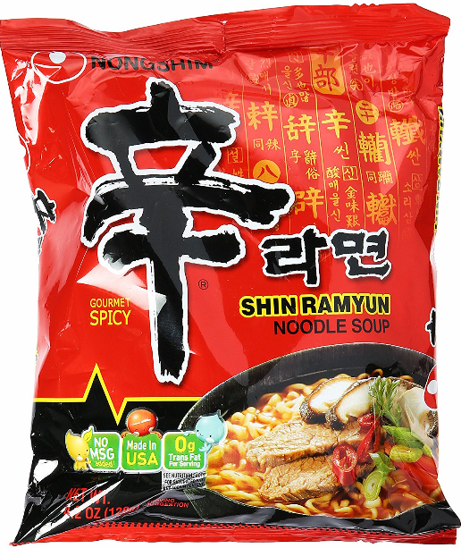 Nongshim_ Shin Ramen_ Shin Ramyun_ Food_ Noodle
